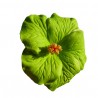 Barrette à cheveux Hibiscus vert