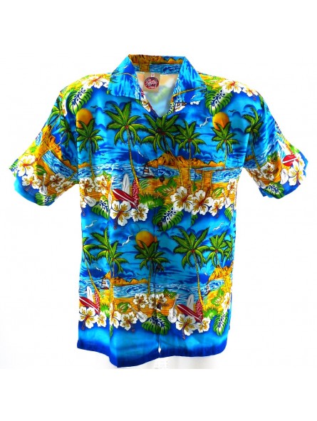 Chemise Hawaïenne Garçon Plage