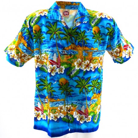 Chemise Hawaïenne Garçon Plage