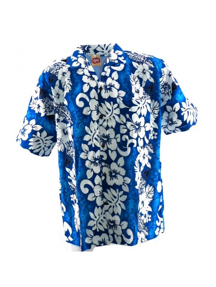 Chemise Hawaïenne tattoo surfing