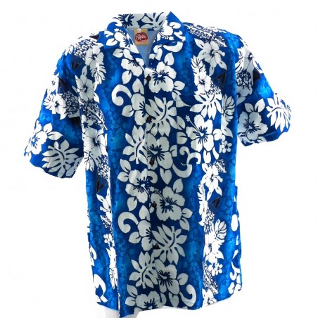 Chemise Hawaïenne tattoo surfing