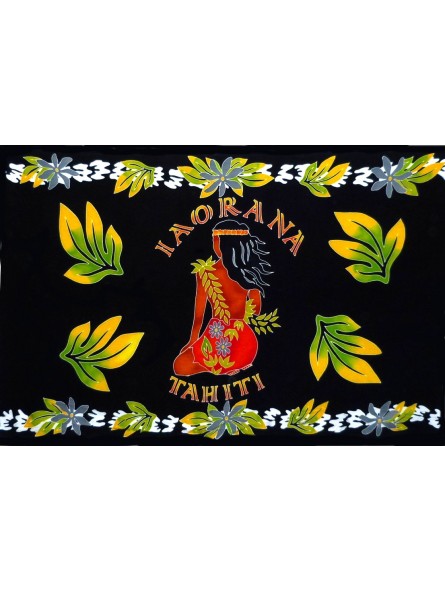 PARÉO IAORANA TAHITI