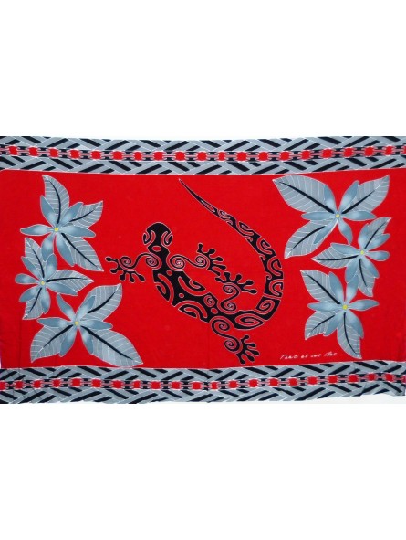 Paréos Toutouage Lezard