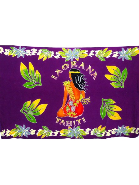 PARÉO IAORANA TAHITI
