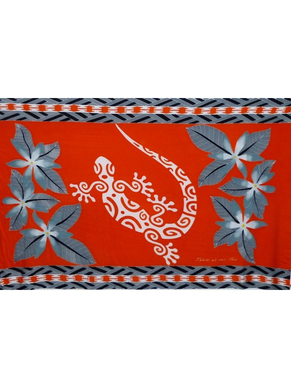 Paréos Tatouage Lezard