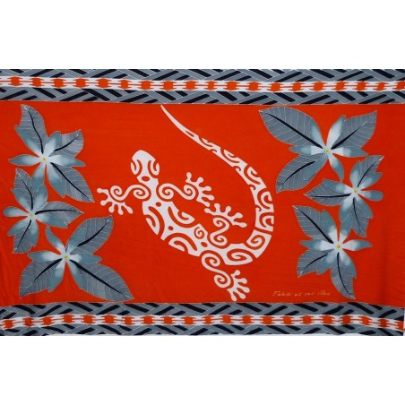 Paréos Tatouage Lezard