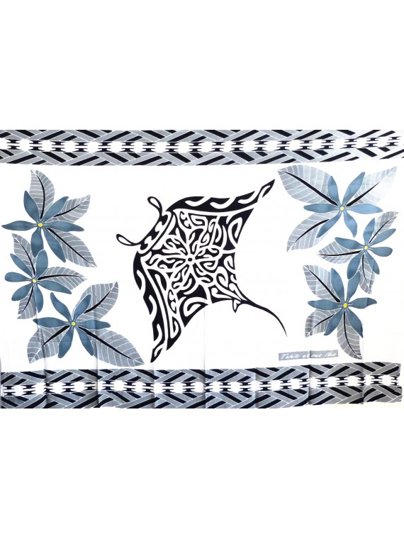 Paréos Tatouage Raie Manta