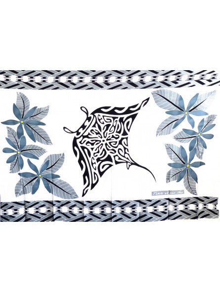 Paréos Tatouage Raie Manta