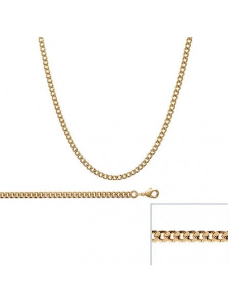 Chaine or 2.4 mm pour pendentif