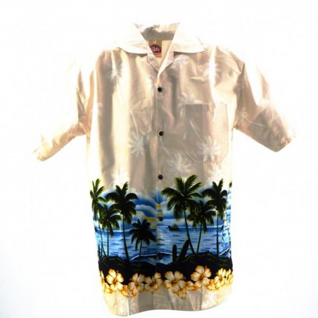 Chemise hawaïenne Palm Beach
