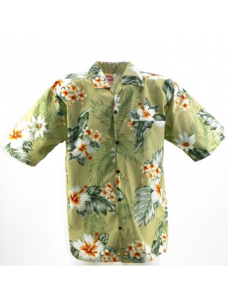 Chemise hawaïenne bora bora