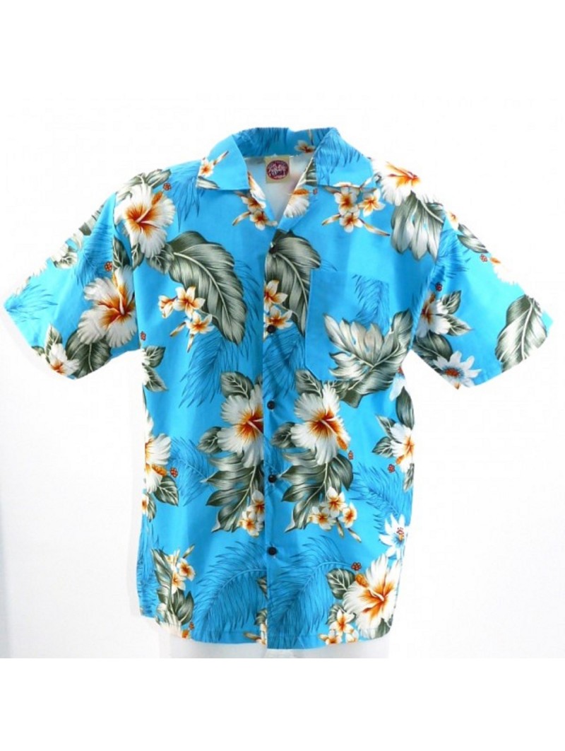 Chemise hawaïenne bora bora