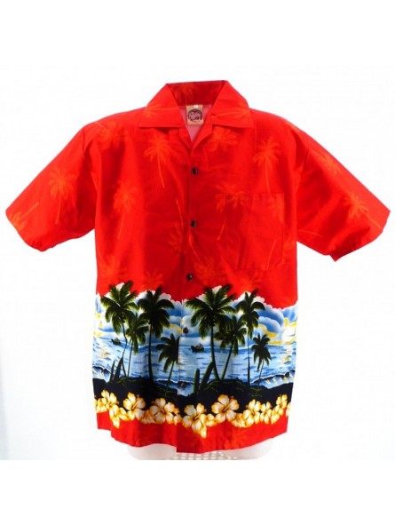 Chemise hawaïenne Palm Beach