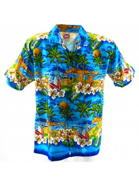 Chemise Hawaïenne Plage
