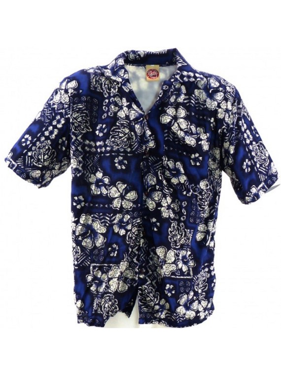 Chemise Hawaïenne TapaHibiscus