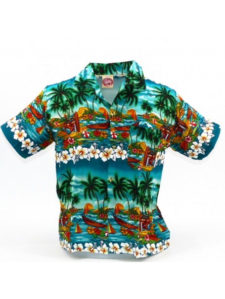 Chemise hawaïenne enfant uluwatu