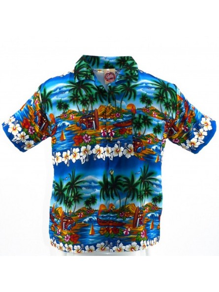 Chemise hawaïenne enfant uluwatu Chemise hawaïenne enfant uluwatu