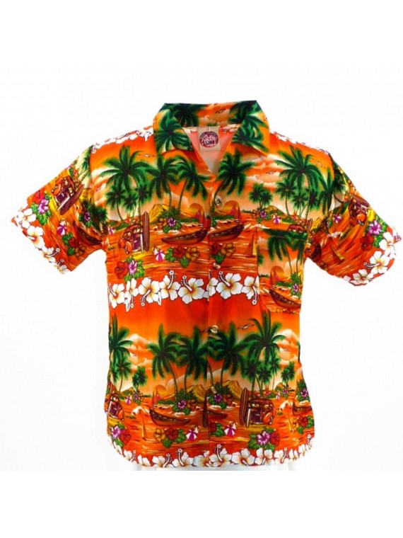 Chemise hawaïenne enfant uluwatu