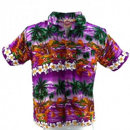 Chemise hawaïenne enfant uluwatu