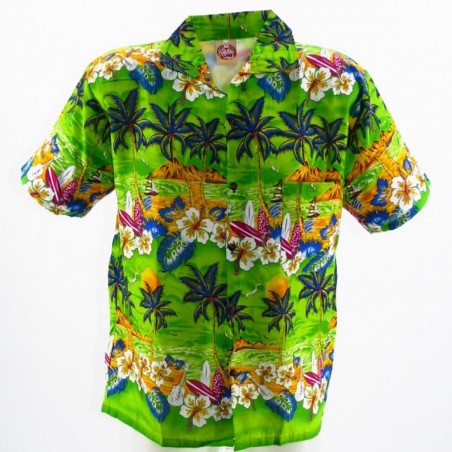 Chemise Hawaïenne Garçon Plage