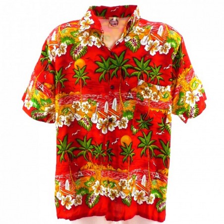 Chemise Hawaïenne Garçon Plage