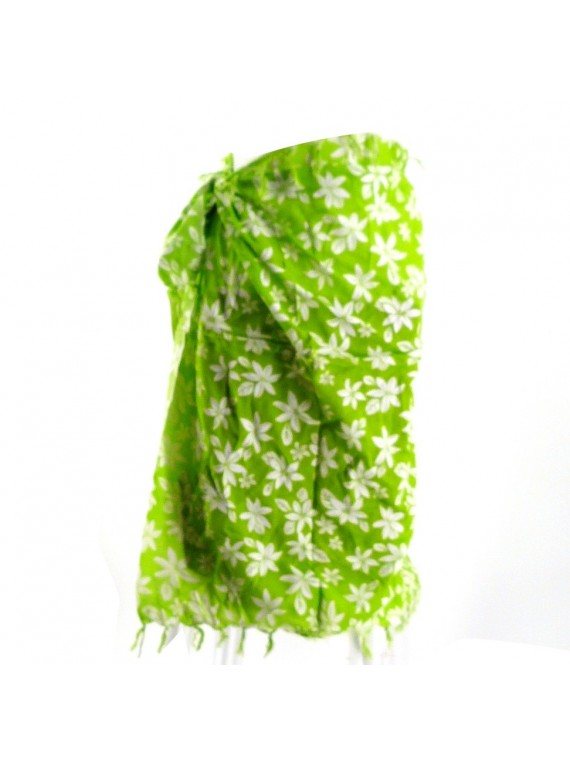 Paréo vert Tiaré