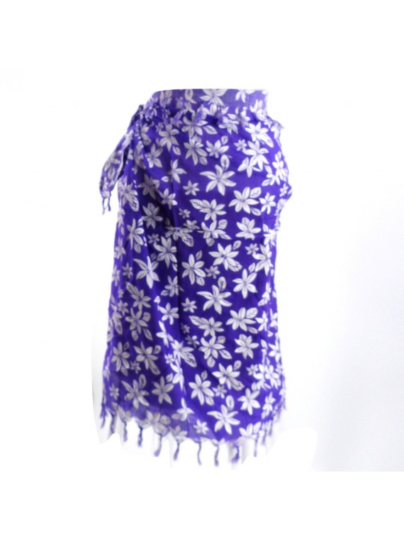 Paréo violet Tiaré