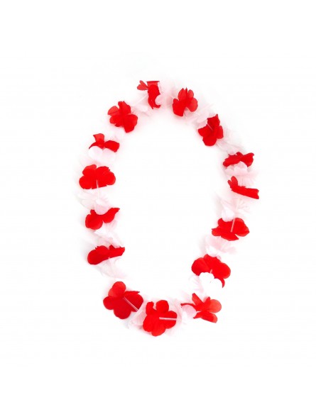 24 Colliers De Fleurs Hawaïens FUIPVGI - Guirlandes Tropicales Pour Fête Plage, Anniversaire & Déco Luau - Multicolore