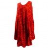 Robe tunique grande taille tatouage polynésien