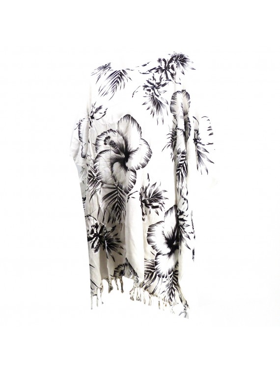 Tunique monochrome blanche Femme