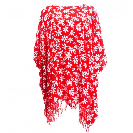 Tunique rouge Femme petite tiaré