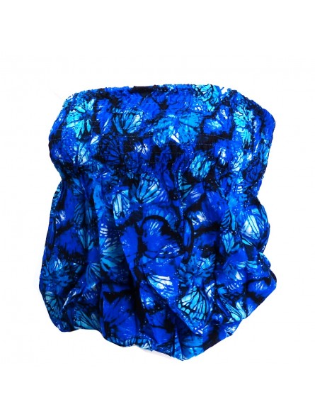 Bustier vert froncé femme Butterfly