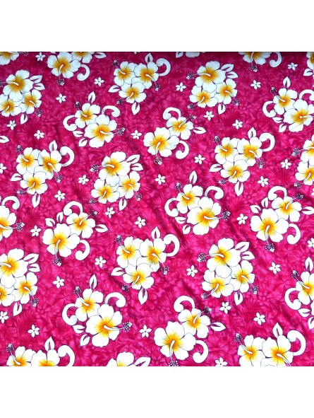 Tissu rose kaoriki