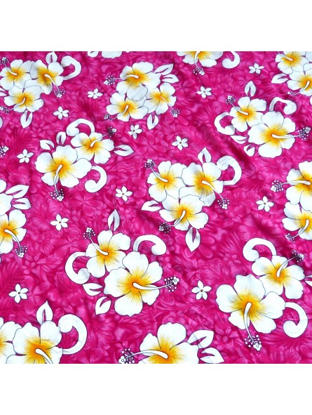 Tissu rose kaoriki