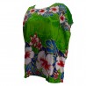 Haut femme vert hibiscus