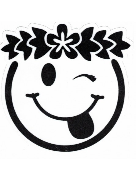 Autocollant clin d 'œil de Tahiti