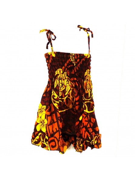 robe enfant tatouage tortue frangipane