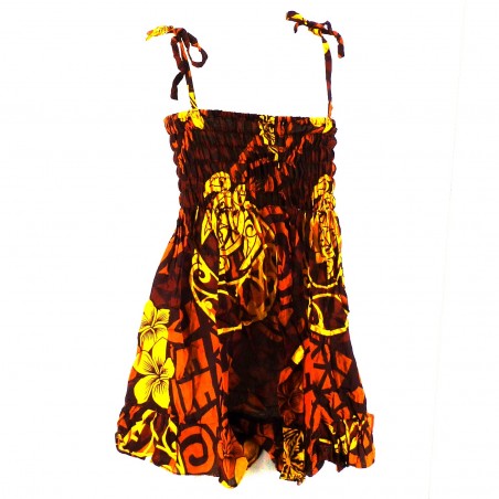 robe enfant tatouage tortue frangipane