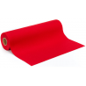 Tissu uni Rouge vif fibrane