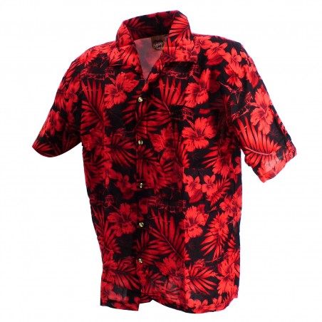 Chemise Hawaïenne bleu Moho