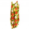Robe tunique verte grande taille frangipane forest