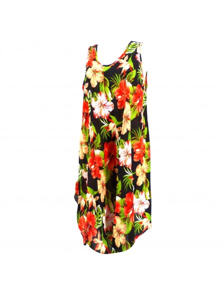 Robe grande taille jungle monochrome Robe grande taille jungle monochrome
