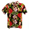 Chemise Hawaïenne Garçon Maupiti noir