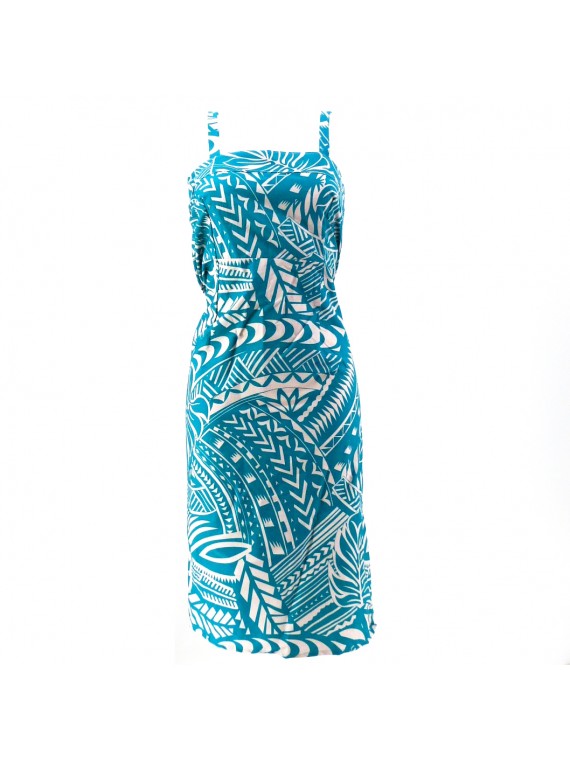 Robe "Sundress " émeraude tatouage rahi
