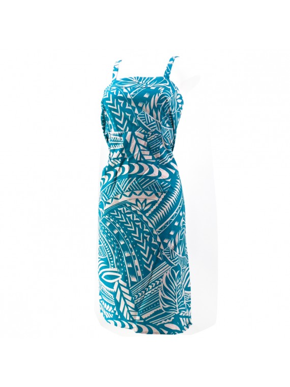 Robe "Sundress " émeraude tatouage rahi