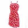 Robe "Sundress " rouge petite tiaré