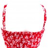 Robe "Sundress " rouge petite tiaré
