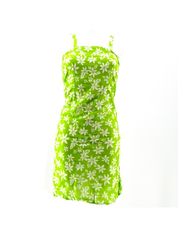 Robe "Sundress "  verte petite tiaré
