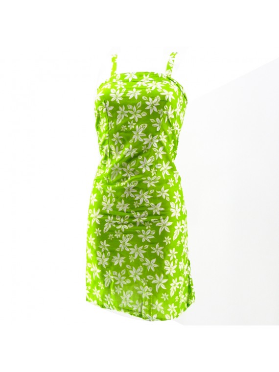 Robe "Sundress "  verte petite tiaré