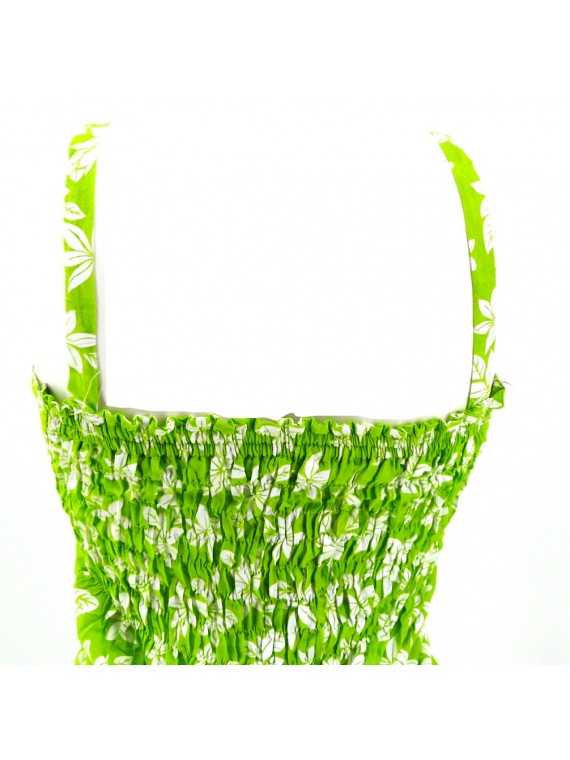 Robe "Sundress "  verte petite tiaré